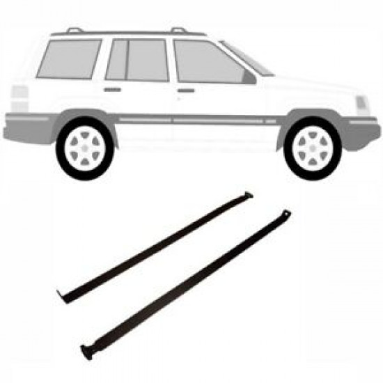 JEEP GRAND CHEROKEE 1991-1999 BESLAG TIL TANKSTROPPER / PAIR