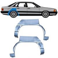 Bagskærm reparationspanel til Audi 100 C3 1982-1990 / Venstre+Højre / Sæt 9993