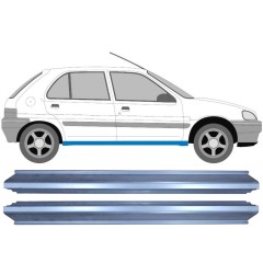 Dørpanel reparationsplade til Peugeot 106 1991-2003 / Sæt 11334