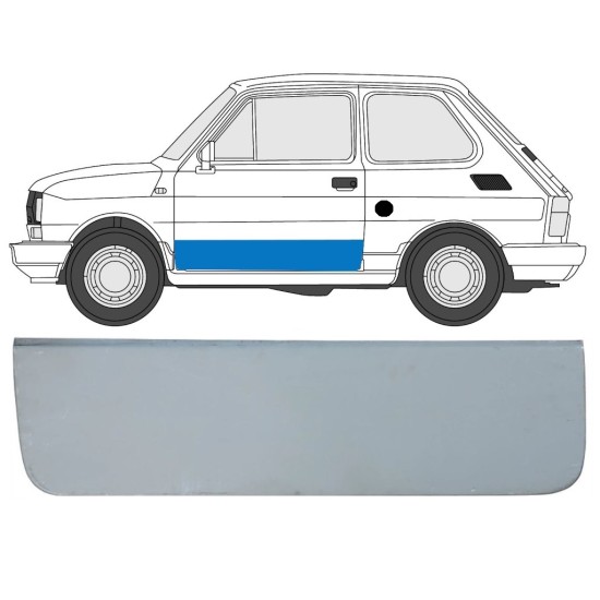Reparationspanel til dør til Fiat 126p 1972-2000 / Venstre 17261
