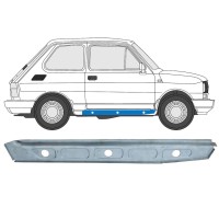 Dørpanel reparationsplade indvendig til Fiat 126p 1972-2000 / Højre 15121