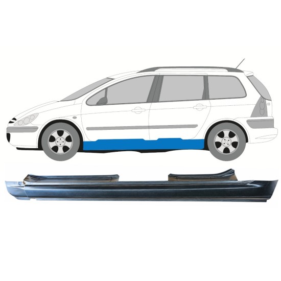 Dørpanel til Peugeot 307 2001-2008 / Venstre / COMBI 16968