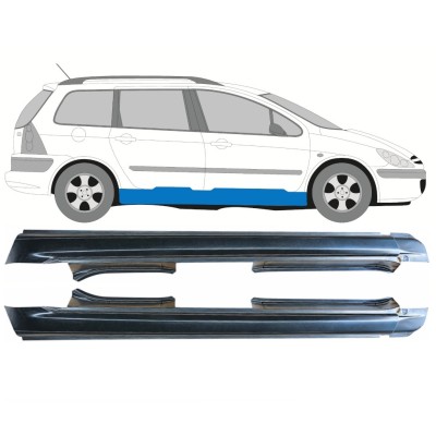 Dørpanel til Peugeot 307 2001-2008 / Venstre+Højre / COMBI / Sæt 16969