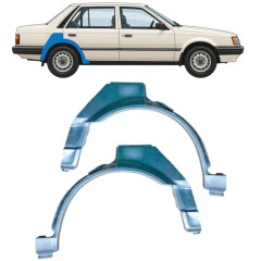 Bagskærm reparationspanel til Mazda 323 BF 1985-1989 / Venstre / Højre / Venstre+Højre / Sæt 12958
