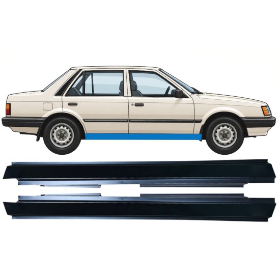 Dørpanel til Mazda 323 BF 1985-1989 / Venstre / Højre / Venstre+Højre / Sæt 12961