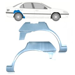 Bagskærm reparationspanel til Peugeot 406 1995-2004 / Venstre+Højre / Sæt 9338