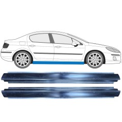 Dørpanel reparationsplade til Peugeot 407 2004-2011 / Venstre+Højre / Sæt 9413