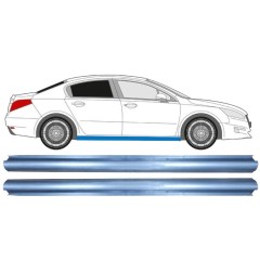 Dørpanel reparationsplade til Peugeot 508 2010-2018 / Venstre+Højre / Sæt 11448