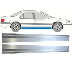 Reparationsplade til nederste del af dørpanel til Peugeot 605 1989-1999 / Venstre+Højre / Sæt 15219