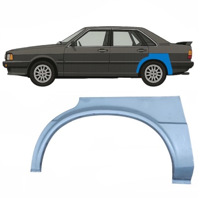 Bagskærm reparationspanel til Audi 80 B2 1978-1986 / Venstre 8892