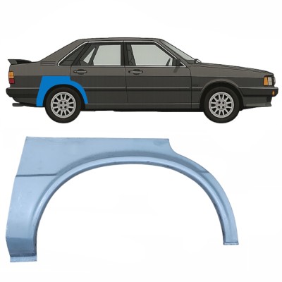 Bagskærm reparationspanel til Audi 80 B2 1978-1986 / Højre 8891