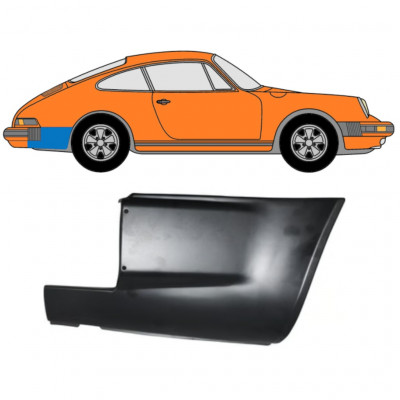 Bagskærm reparationspanel til Porsche 911 1974-1989 / Højre 12718