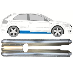 Dørpanel til Audi A3 8P 2003-2012 / Venstre+Højre / Sæt 14563