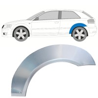 Bagskærm reparationspanel til Audi A3 8P 2003-2012 / Venstre 16320