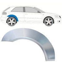 Bagskærm reparationspanel til Audi A3 8P 2003-2012 / Højre 16319