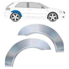 Bagskærm reparationspanel til Audi A3 8P 2003-2012 / Venstre+Højre / Sæt 16321