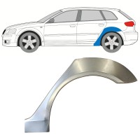 Bagskærm reparationspanel til Audi A3 8P 2003-2012 / Venstre 15209