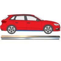 Reparationsplade til nederste del af dørpanel til Audi A3 8V 2012-2020 / Højre 14992
