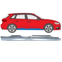 Dørpanel til Audi A3 8V 2012-2020 / Højre / HATCHBACK 17283