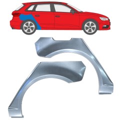 Bagskærm reparationspanel til Audi A3 8V 2012-2020 / Venstre+Højre / HATCHBACK / Sæt 17282