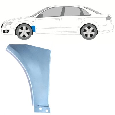 Skærmkant reparationsplade til Audi A4 B7 2004-2007 / Venstre 15170