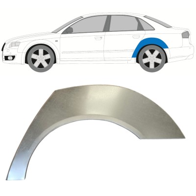 Bagskærm reparationspanel til Audi A4 B7 2004-2007 / Venstre 14744