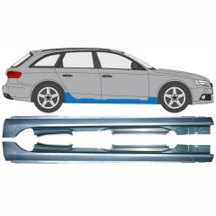 Dørpanel til Audi A4 B8 2007-2016 / Venstre+Højre / Sæt 10587