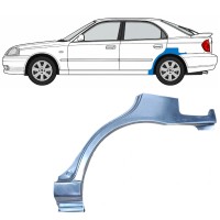 Bagskærm reparationspanel til Hyundai Accent 2000-2006 / Venstre 7594