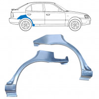 Bagskærm reparationspanel til Hyundai Accent 2000-2006 / Venstre+Højre / Sæt 9881