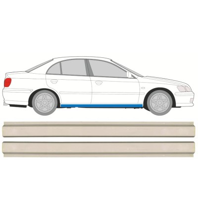 Reparationsplade til nederste del af dørpanel til Honda Accord 1998-2002 / Venstre+Højre / Sæt 16103