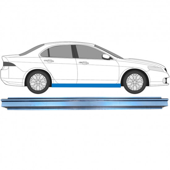 HONDA ACCORD 2002-2008 REPARATIONSDEL TIL DØRPANEL / HØJRE = VENSTRE