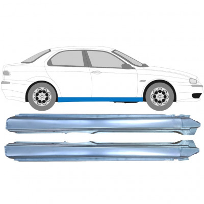 Dørpanel til Alfa Romeo 156 1997-2005 / Venstre+Højre / Sæt 9412