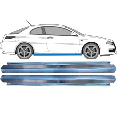 Dørpanel reparationsplade til Alfa Romeo GT 2003-2010 / Venstre+Højre / Sæt 16150