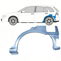 Nederste del af bagerste skærm bag hjulet til Nissan Almera 1995-2000 / Venstre 10222