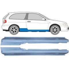 Dørpanel til Nissan Almera N15 1995-1999 / Venstre+Højre / Sæt 10608