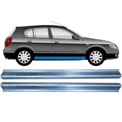 Dørpanel reparationsplade til Nissan Almera N16 1999-2007 / Venstre = Højre (symmetrisk) / Sæt 10493