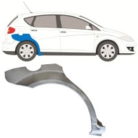 Bagskærm reparationspanel til Seat Altea 2004-2015 / Højre 15046