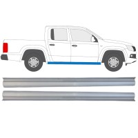 Reparationsplade til nederste del af dørpanel til Volkswagen Amarok 2010-2022 / Venstre+Højre / Sæt 15100 Reparationsplade til nederste del af dørpanel til Volkswagen Amarok 2010-2022 / Venstre+Højre / Sæt 15100