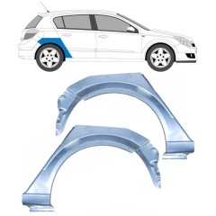 Bagskærm reparationspanel til Opel Astra H 2003-2014 / Venstre+Højre / Sæt 9288