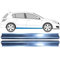 Dørpanel reparationsplade til Opel Astra H 2003-2014 / Venstre = Højre (symmetrisk) / Sæt 9483