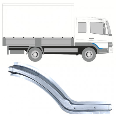 MERCEDES ATEGO 1998-2013 REPARATIONSDEL TIL DØRPANEL / HØJRE