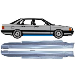 Dørpanel til Audi 100 C3 1982-1990 / Venstre+Højre / Sæt 6418
