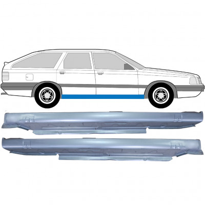 Dørpanel til Audi 100 C3 1982-1991 / Venstre+Højre / Sæt 6418