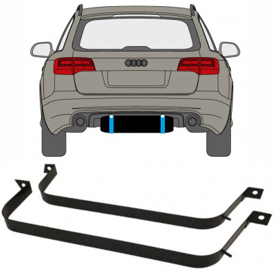 Brændstoftankbeslag til Audi A6 C6 2004-2010 9393