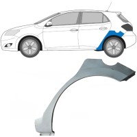Bagskærm reparationspanel til Toyota Auris 2007-2012 / Venstre 16854