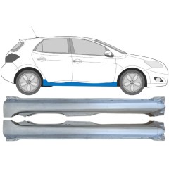 Dørpanel til Toyota Auris 2007-2012 / Venstre+Højre / Sæt 15091