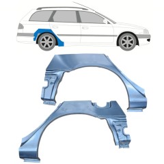 Bagskærm reparationspanel til Toyota Avensis T22 1997-2003 / Venstre+Højre / COMBI / Sæt 9813