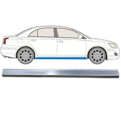 Reparationsplade til nederste del af dørpanel til Toyota Avensis T25 2003-2008 / Venstre = Højre (symmetrisk) 12865