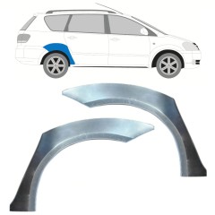 Bagskærm reparationspanel til Toyota Avensis Verso 2001-2011 / Venstre+Højre / Sæt 15878