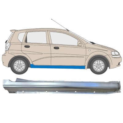 Dørpanel til Chevrolet Aveo 2003-2006 / Højre / HATCHBACK 14537